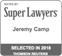 Super Lawyers - Jeremy D. Camp - Selected in 2018